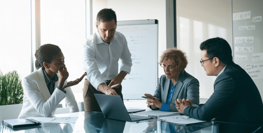 Professional business team