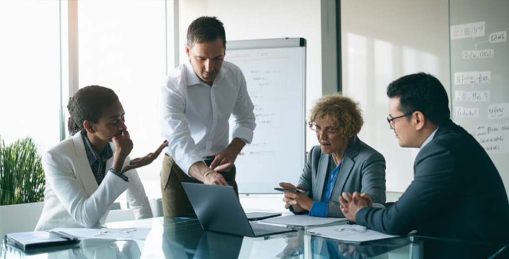 Professional business team